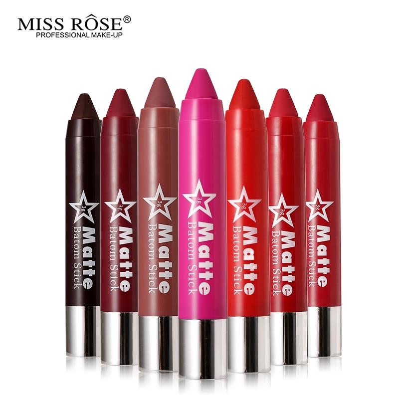 800px x 800px - Miss Rose Matte Lip Batom Crayon | Miss Rose Makeup