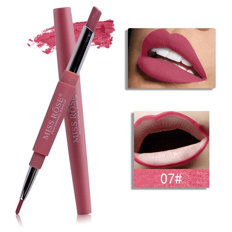 800px x 800px - Miss Rose 2 in 1 Lipstick + Lipliner High Pigment (Pink) | Miss Rose Makeup